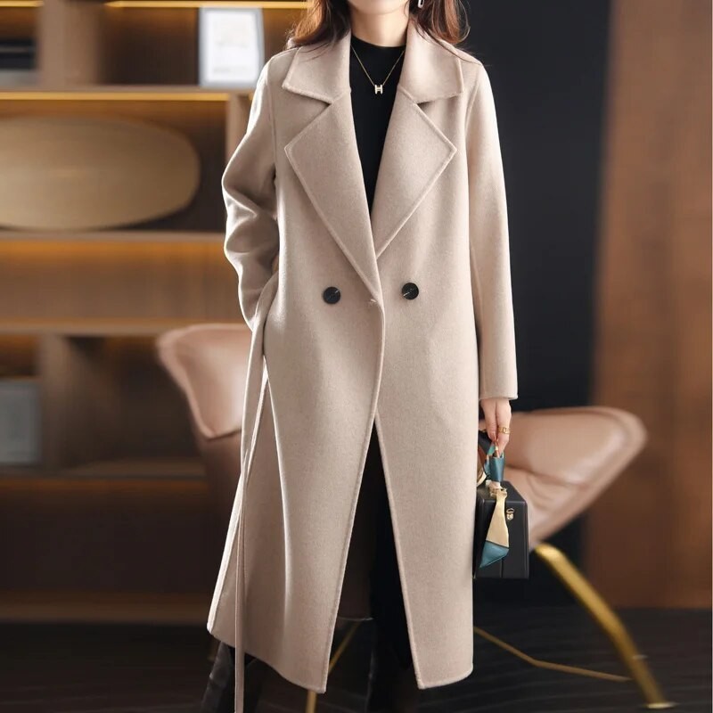 jaket long coat wanita long coat blazer wanita panjang coat panjang wanita korea