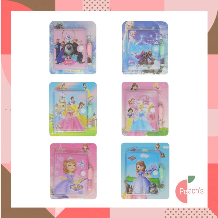 

PEACHs - S6327 Buku Catatan Anak Lucu / Notebook Kartun Mini Anak / Notebook Mini Free Pena Motif Kartun Lucu