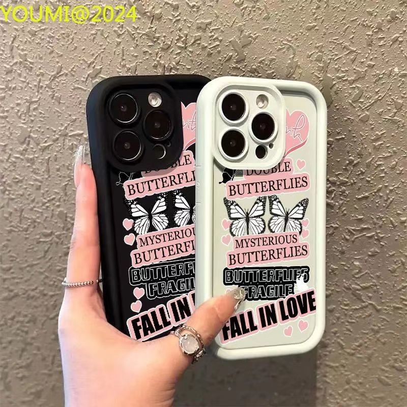 Butterfly tag heart casing suitable for Infinix Hot 9 10 11 10 Lite 30i 20S 12 play phone case Smart
