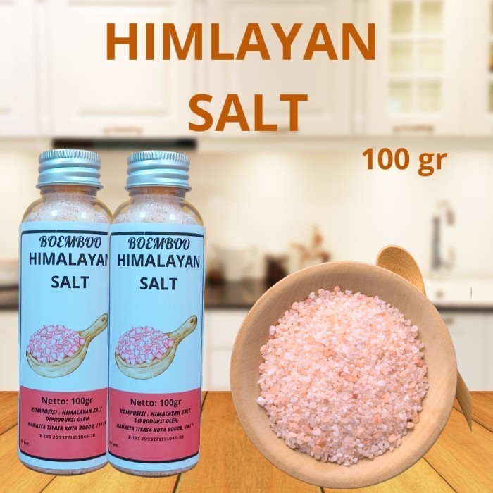 

BOEMBOO Garam Himalaya Premium Untuk Diet Sehat Asli Himalayan Salt