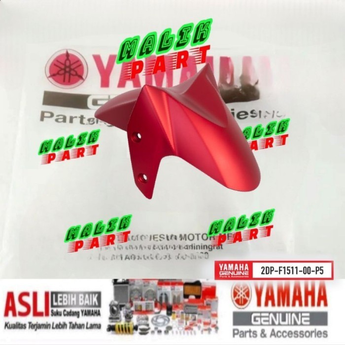 COVER BODY HALUS NMAX N-MAX MERAH DOFF 2015-2019 PART ORIGINAL YAMAHA - SPAKBOR DEPAN