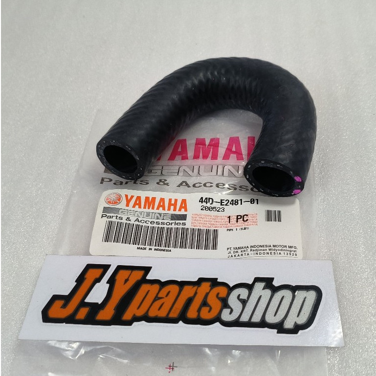 PIPE 1 PIPA SELANG RADIATOR KE THERMOSTAT TERMOSTAT XEON KARBU RC GT AEROX 125 YGP 44D-E2481-01