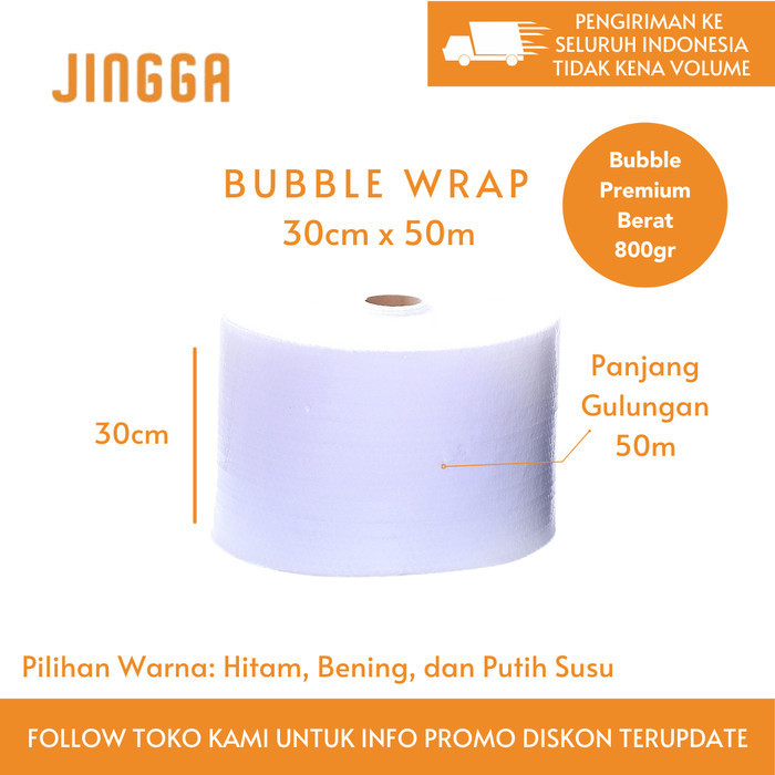 

Bubble Wrap Bening 30cm x 50m - Bening,