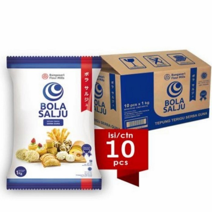 

TERJUAL Tepung Terigu Bola Salju dus (10 x 1kg)