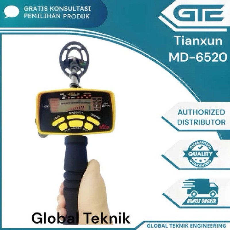 Tianxun MD-6250 Metal Detector Underground Gold Digger Finder MD6250