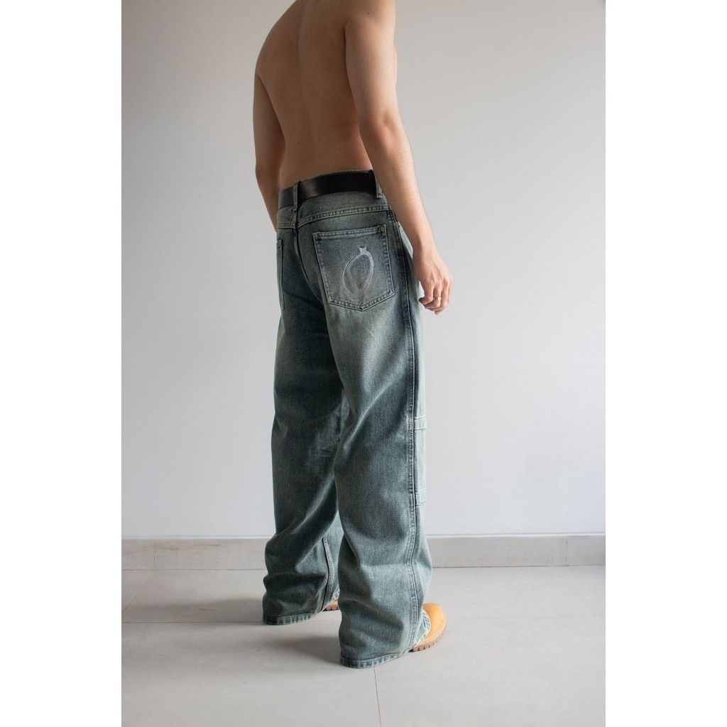 DEMOAN - BAGGY JEANS V2 Celana Jeans Pria