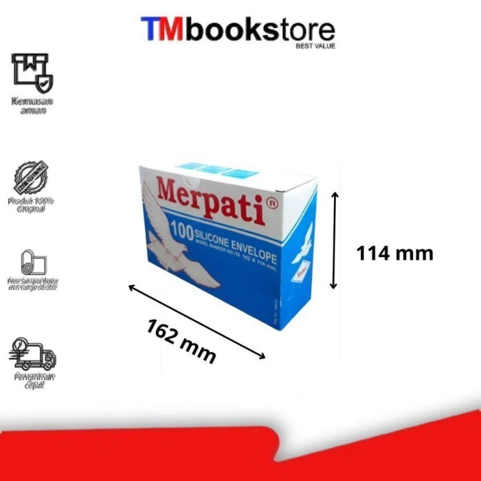 

AMPLOP MERPATI 110-70 SLC AA624775 TMBOOKSTORE