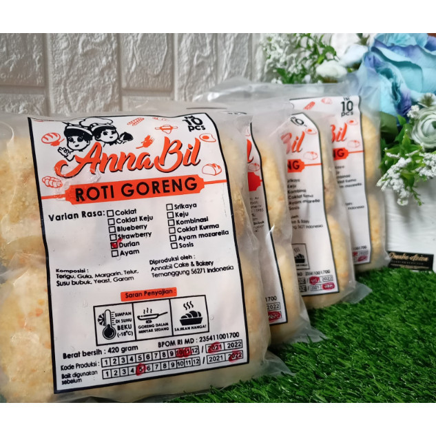 

✨LARIS✨ -Roti Goreng Frozen Annabil - Blueberry