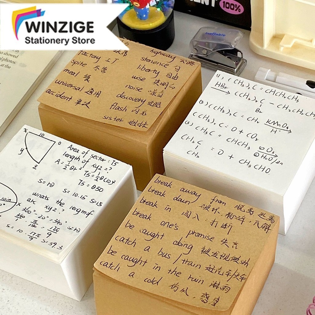

Winzige Sticky Notes 400 Lembar Sticky Memo Kertas Memo Tempel Lucu Alat Tulis Stationery Untuk Kantor Sekolah perintilan sekolah lucu
