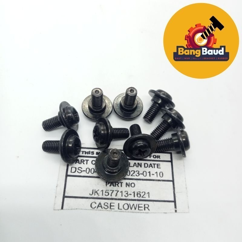 BOLT SCREW PAN M5X12 baut 8 BAUT COVER BODY HONDA