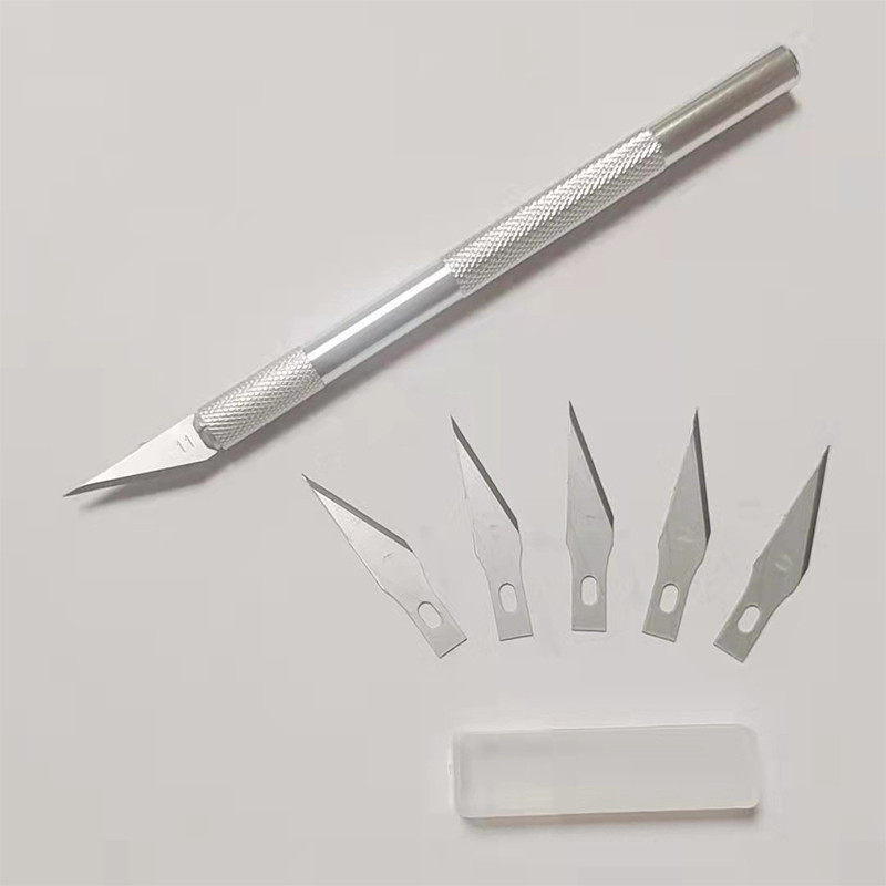 

Silver Pemotong Kerajinan Pisau Presisi Dengan Gratis 5 Pisau Ekstra Tajam