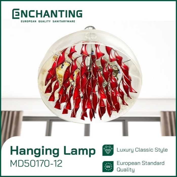 ENCHANTING Lampu Plafond Ruang Tamu Model Classic Elegant Luxury MD SERIES