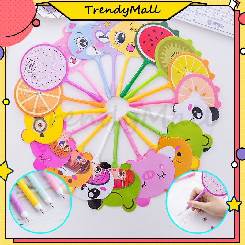 

Pulpen Kipas Karakter Pena Kipas Animal Souvenir Lucu/Pena 2 IN 1 Pena Kipas Lucu Animal/Buah Pulpen Kipas Karakter Cute
