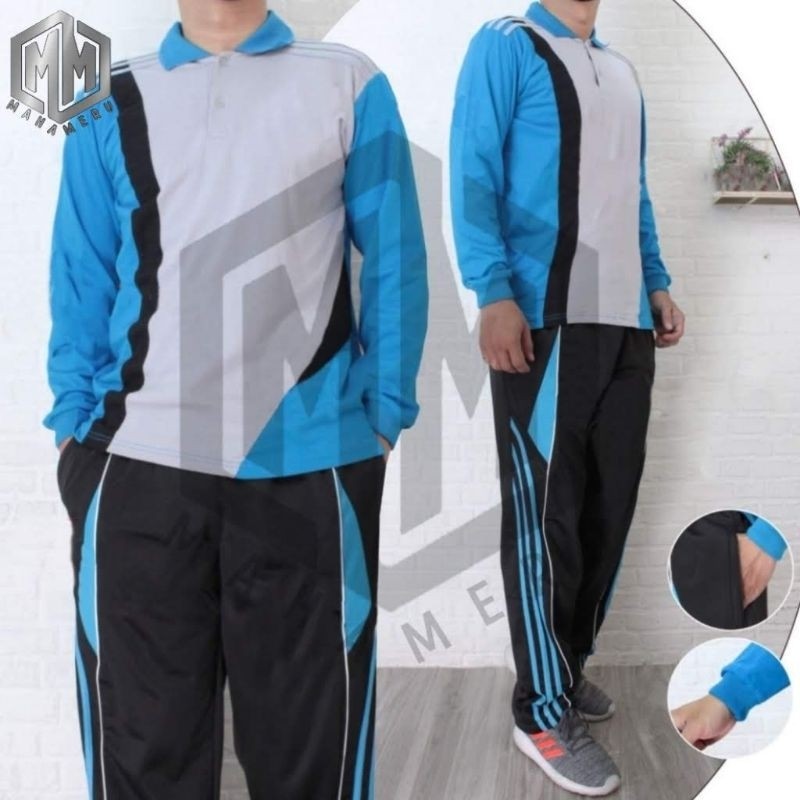 AB51RX Baju Olahraga 1Set Training / Setelan Baju Olahraga Wanita / Seragam Olahraga / Kaos Kerah Pr