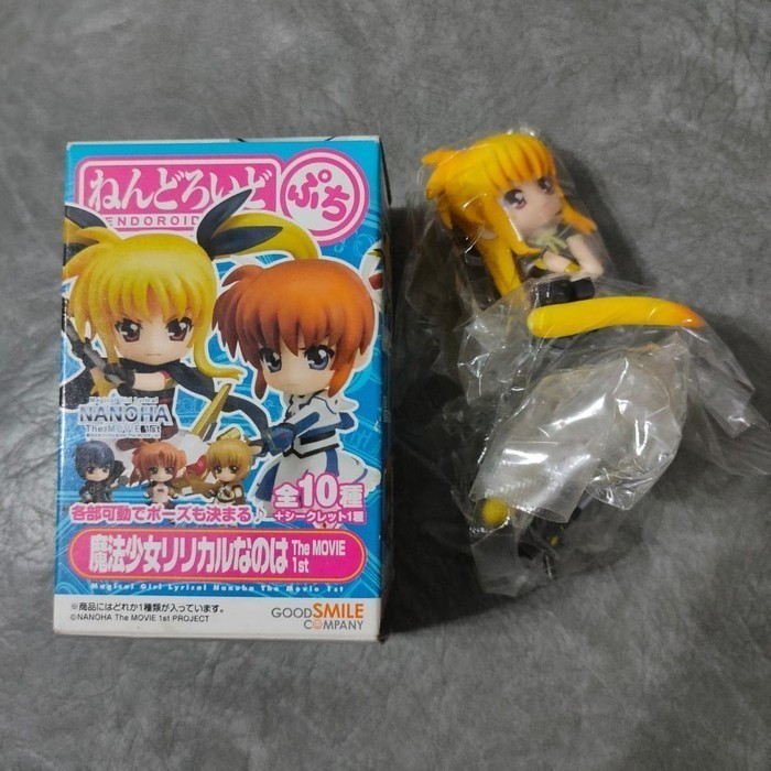 ORIGINAL Nendoroid NENDO Petit Magical Girl Nanoha Fate -NEW& VERYRARE