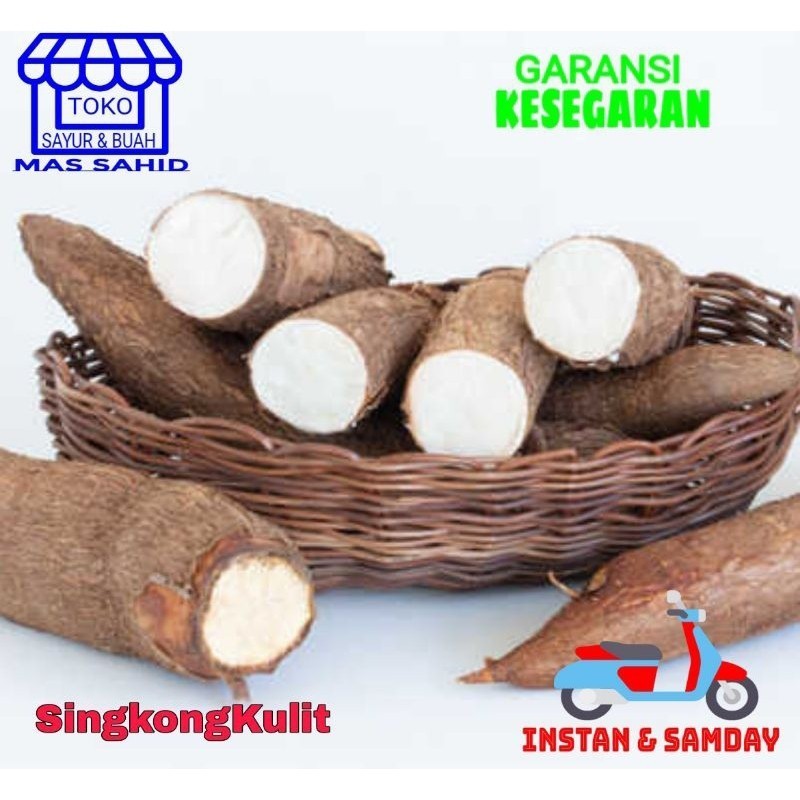 

Singkong Segar Singkong Kulit