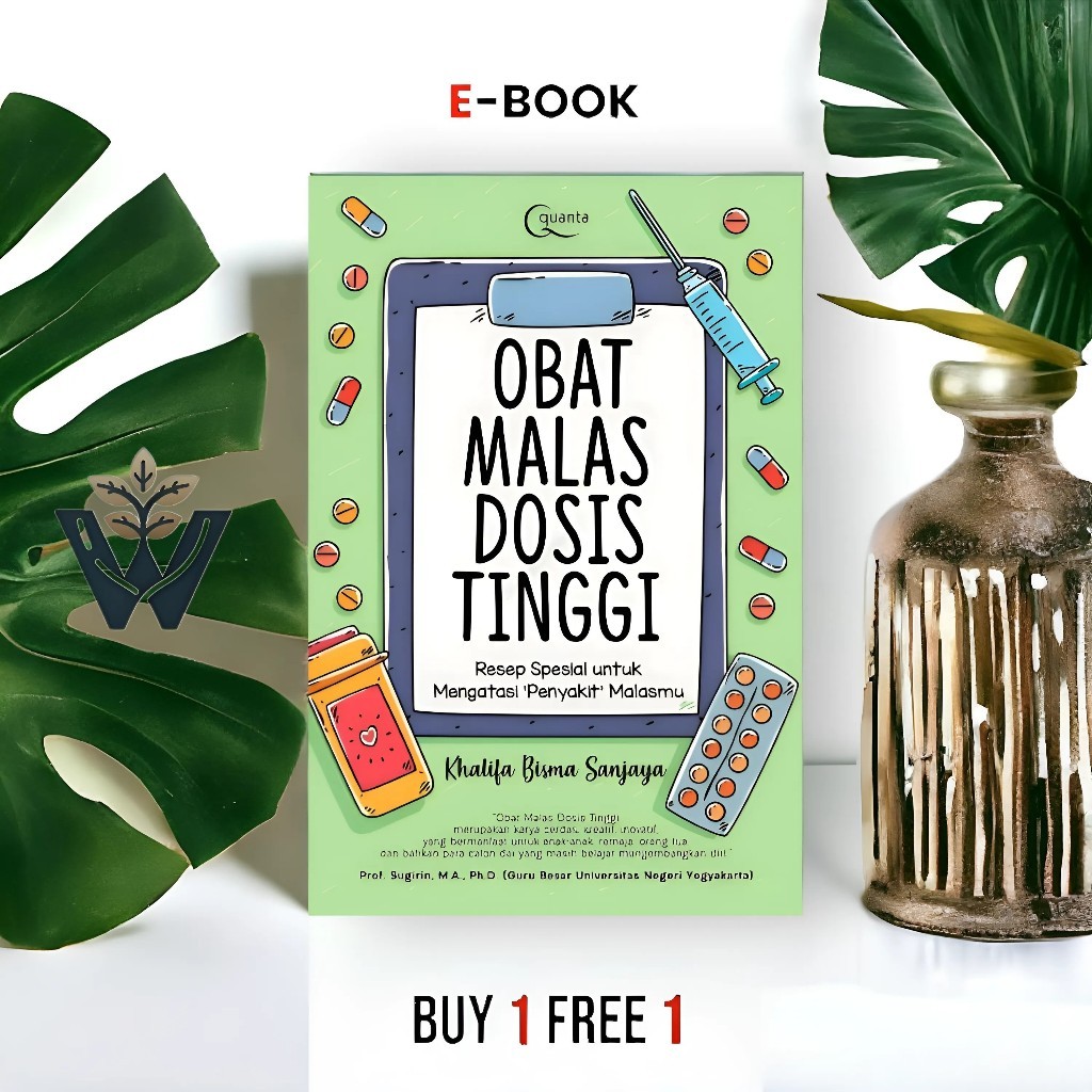 

[BUY 1 GET 1] 523. OBAT MALAS DOSIS TINGGI RESEP SPESIAL UNTUK MENGATASI PENYAKIT MALASMU - E-BOOK E-BUKU BUKU BEST SELLER BAHASA INDONESIA - Nogo Digital