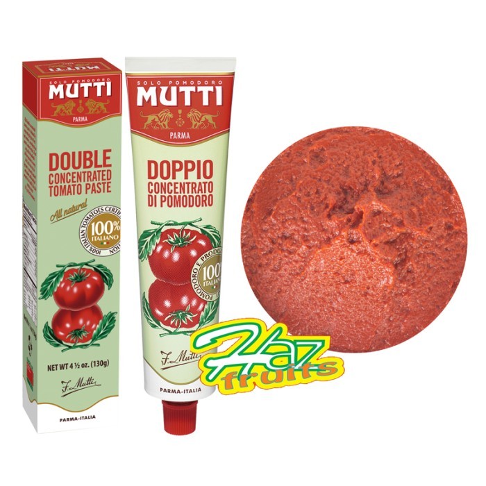 

Tomato Paste Mutti Tube | Doppio Concentrato Di Pomodoro 130 Gram