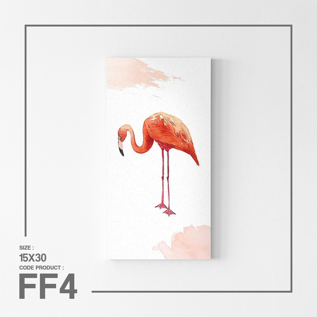 Wall Decor Poster Dinding Hiasan Dinding Kamar Rumah Desain Tropical - FF - AYUSHOP57