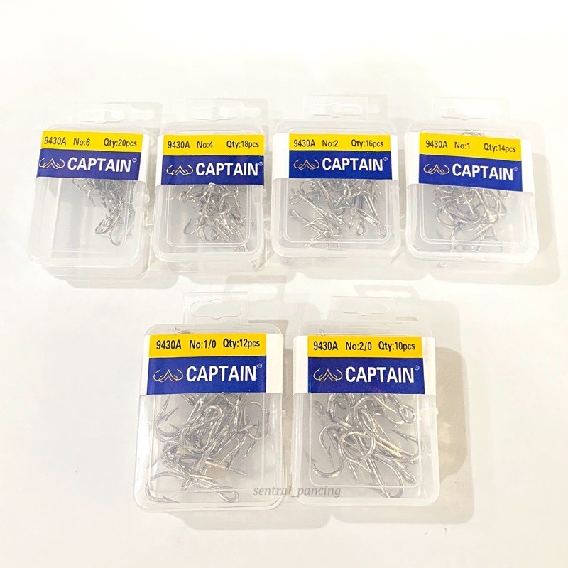 Mata Kail Treble Hook Captain 9430A