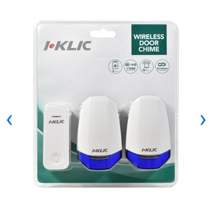 Bel pintu wireless magnetik tanpa baterai