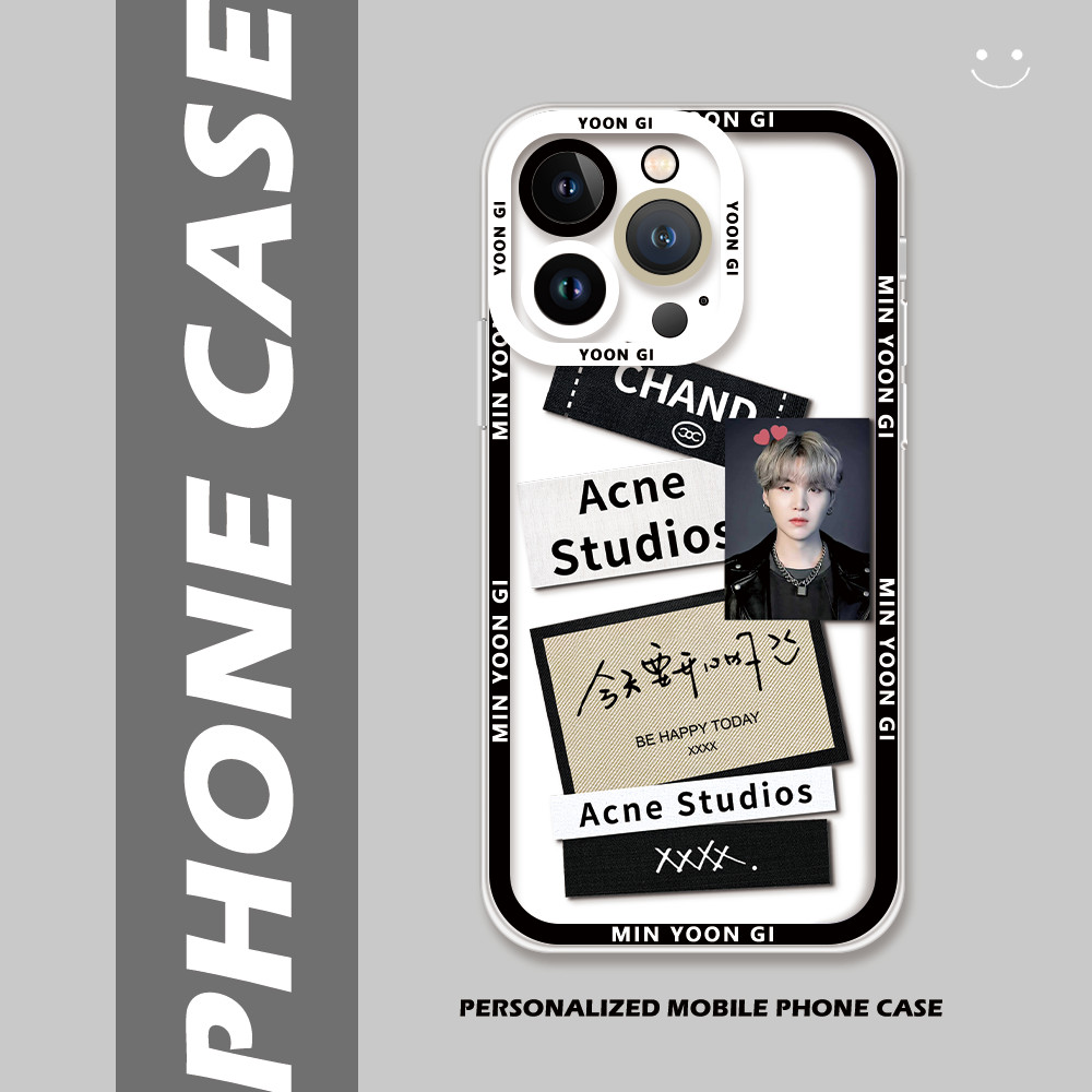 Casing Xiaomi Redmi Poco BTS Suga Premium Case Bening Clear Case  Redmi 13C 12C 10A 9A 9A 9T Note 12