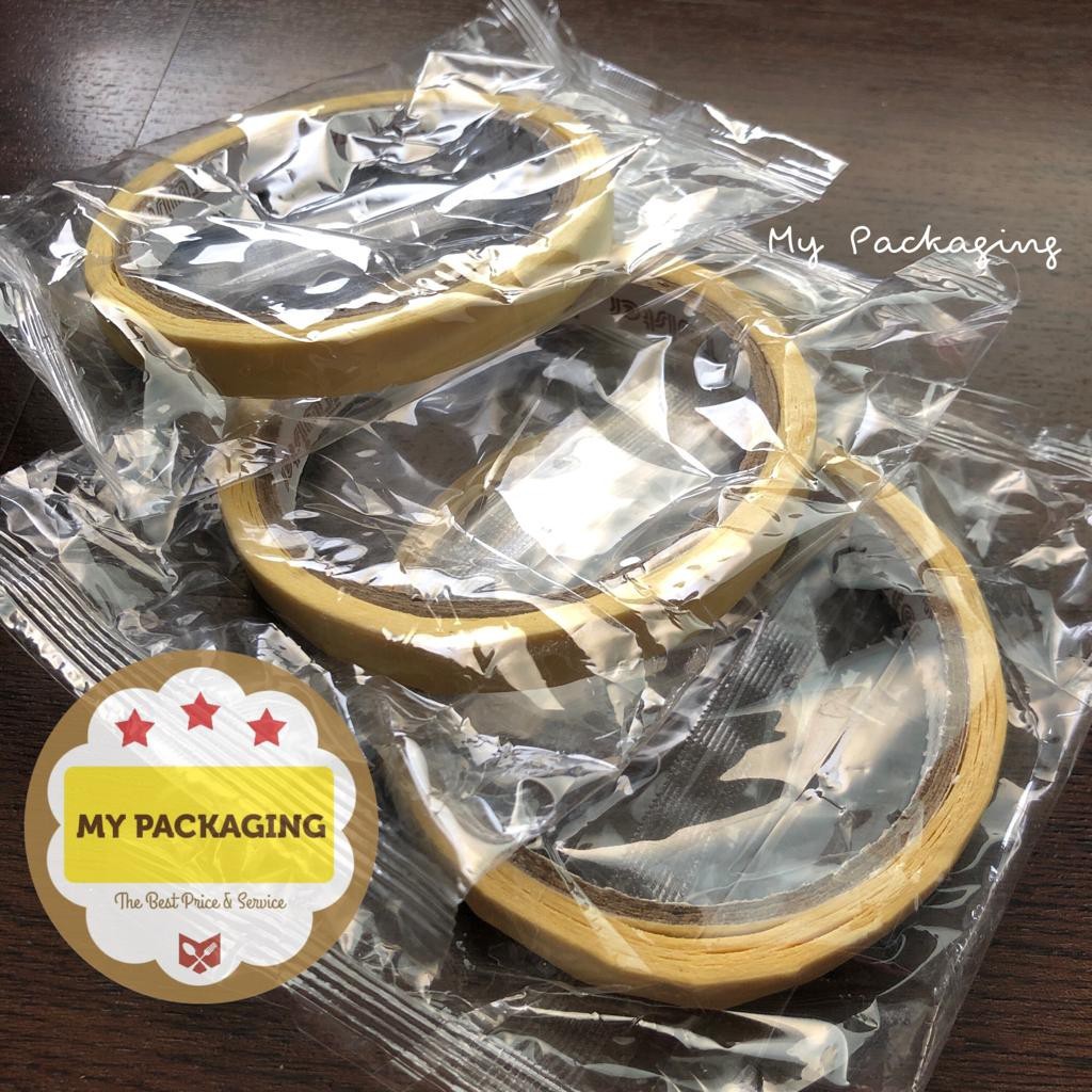 

Masking Tape 1/2 inch Lakban Kertas 12 mm - mypackaging vplast [ COD ]