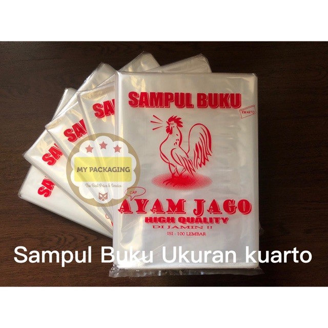 

Sampul plastik kwarto - boxy / Sampul buku ukuran quarto / boxi - my packaging vplast [ COD ]