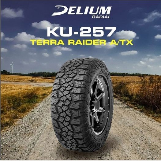 Ban Delium Terra Raider ATX 275 60 R20 Ban AT Xtreme dengan kembang MT Mobil Toyota Land Cruiser VX 