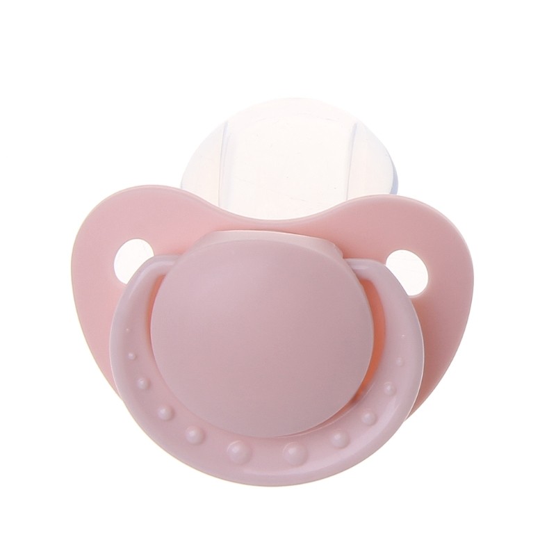 Calming Adult Sized Pacifier Dummy for Adult Babies Large Handle Shield for Adult Babies Large Handl