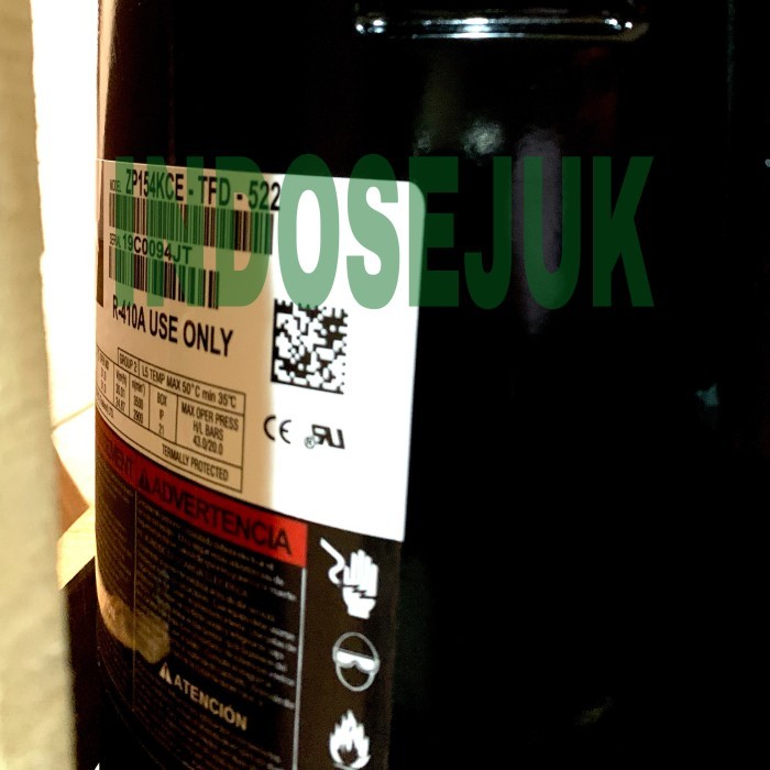 COMPRESOR KOMPRESOR COPELAND ZP154KCE-TFD-522 13PK R410 / COMPRESSOR AC ZP154