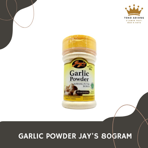 

GARLIC POWDER JAY'S 80GRAM