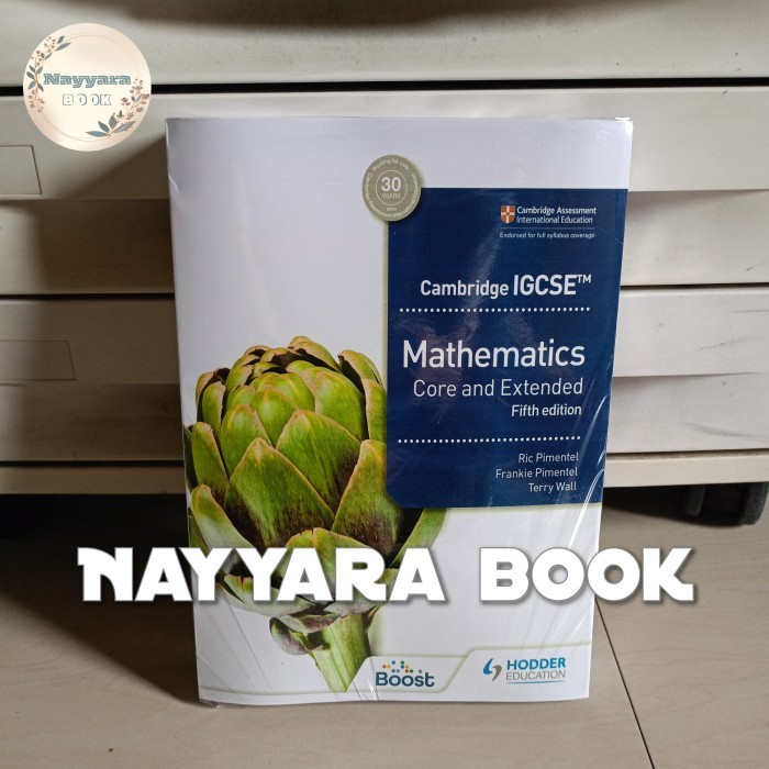 

Buku C IGCSE Core and Extended Mathematics Fifth Edition - BLACK AND WHITE