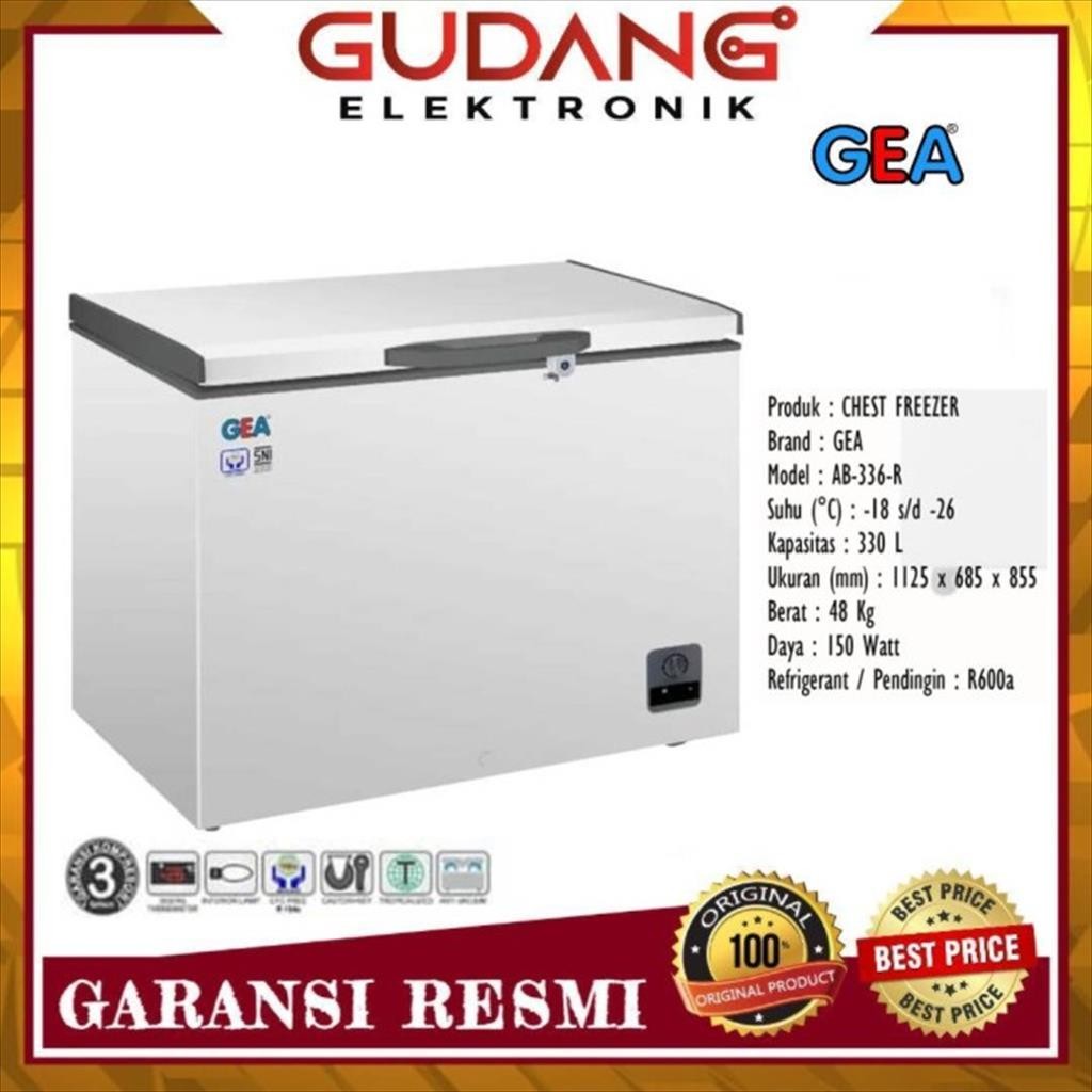 FREEZER BOX GEA AB 318 CHEST FREEZER GEA AB-318