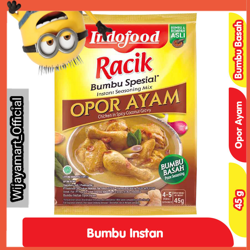 

Indofood Racik Bumbu Spesial Opor Ayam 45 g