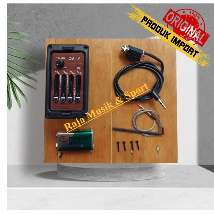 Equaliser Gitar Akustik QS-4