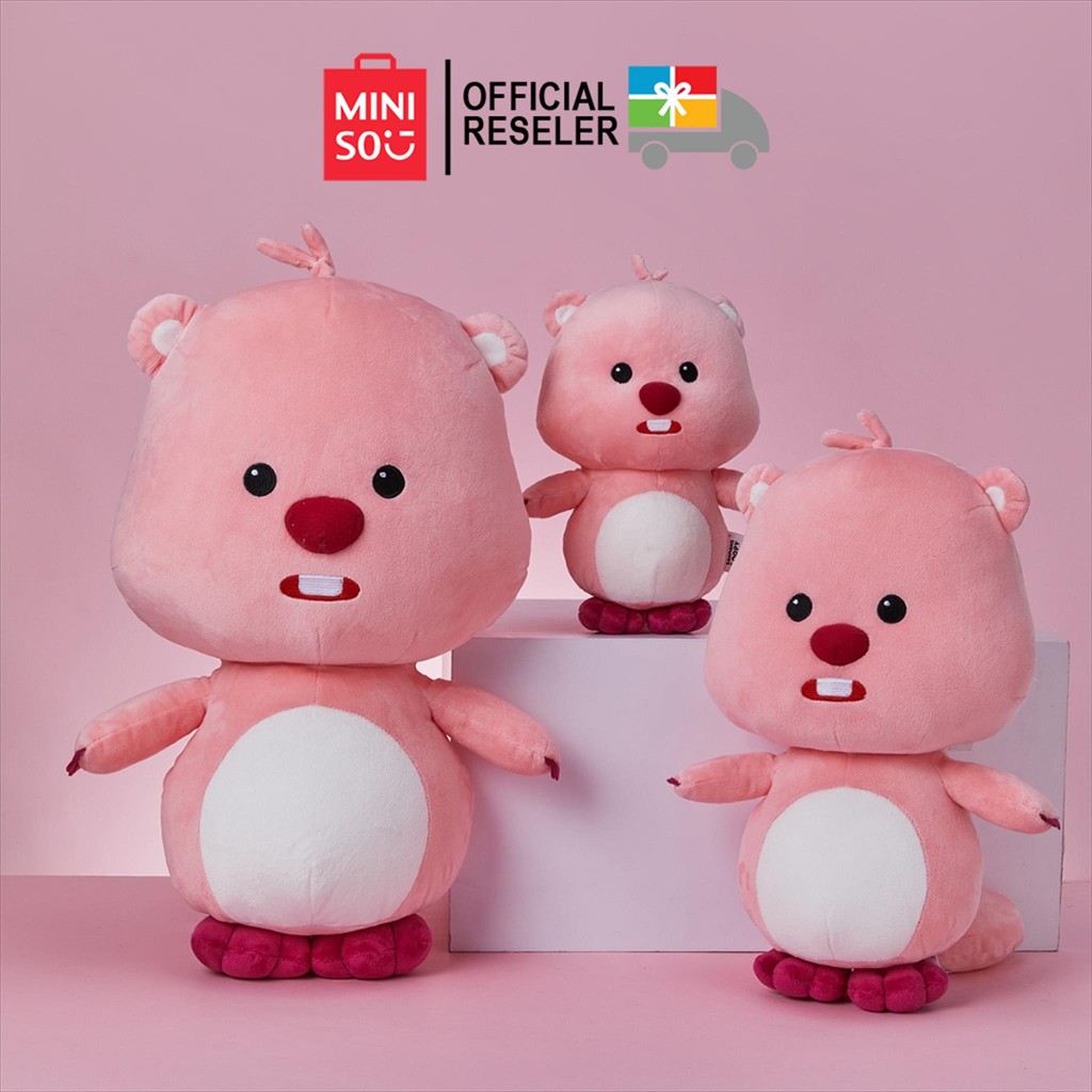 Miniso x Zanmang Loopy Collection Boneka Plush Toy Mainan Anak
