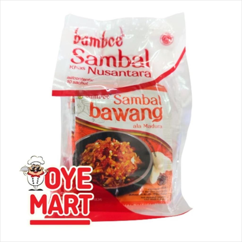 

BAMBOE SAMBAL BAWANG ALA MADURA SACHET ISI 10 X 15GR