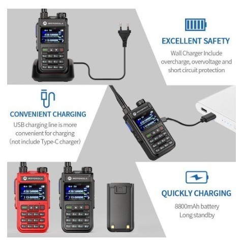 HT Motorola V86T V-86T Radio Walkie-talkies V86T 12W High-Power