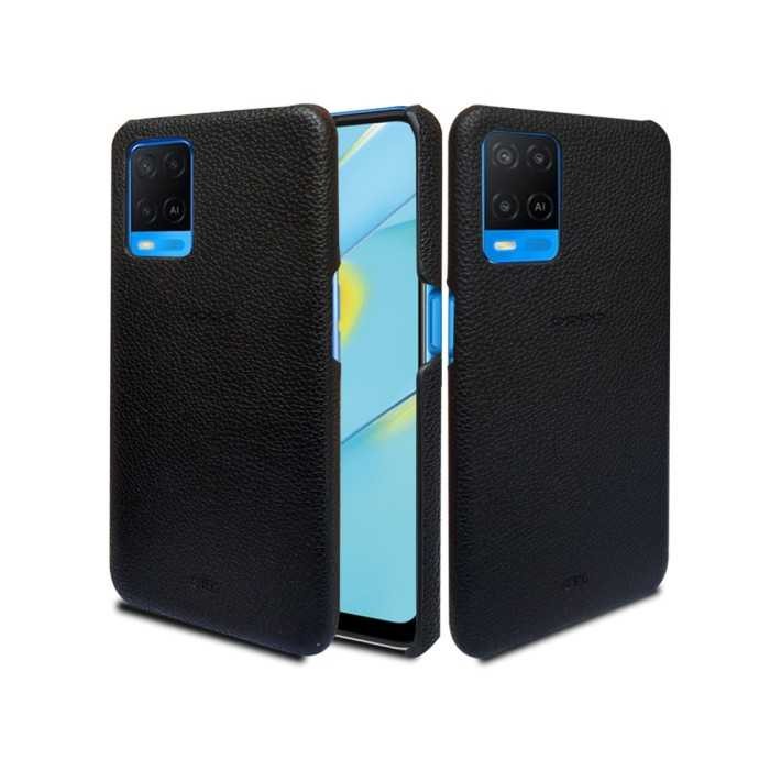 Hardcase SVL Vintage Oppo A54 Leather Case Microfiber