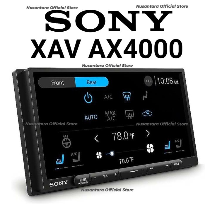 Sony XAV AX-4000 Head Unit Double Din Chassis Single Din Wifi Wireless AppleCarPlay AndroidAuto XAVA