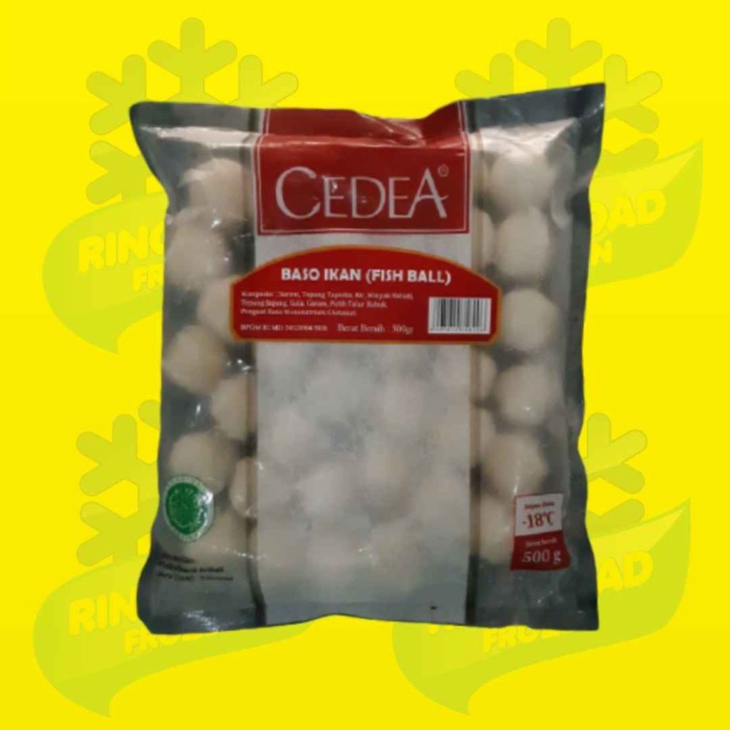 

CEDEA Fish Ball (Baso Ikan) 500 gr