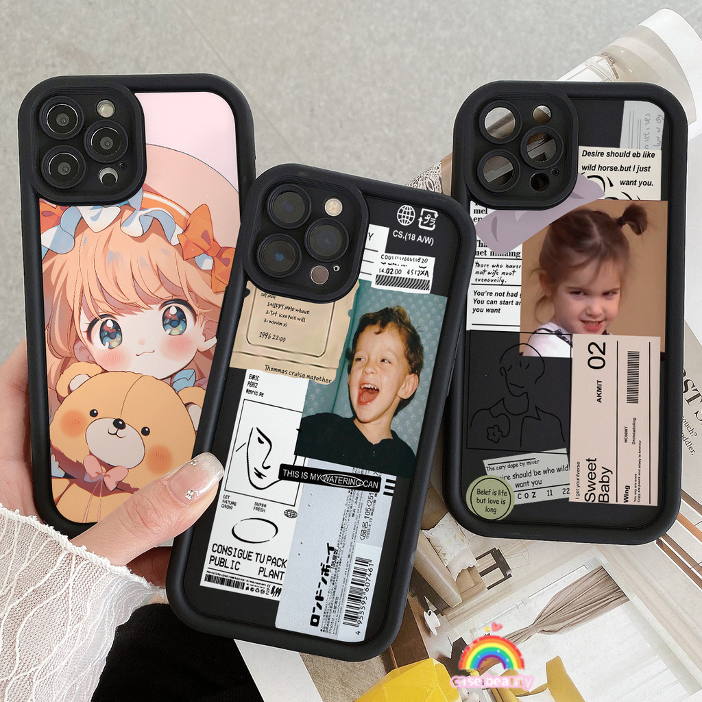 Casebeauty Compatible Untuk Casing Case IPhone 13 11 12 14 15 PRO MAX XR XS MAX 6 7 6S 8 14 15 Plus 