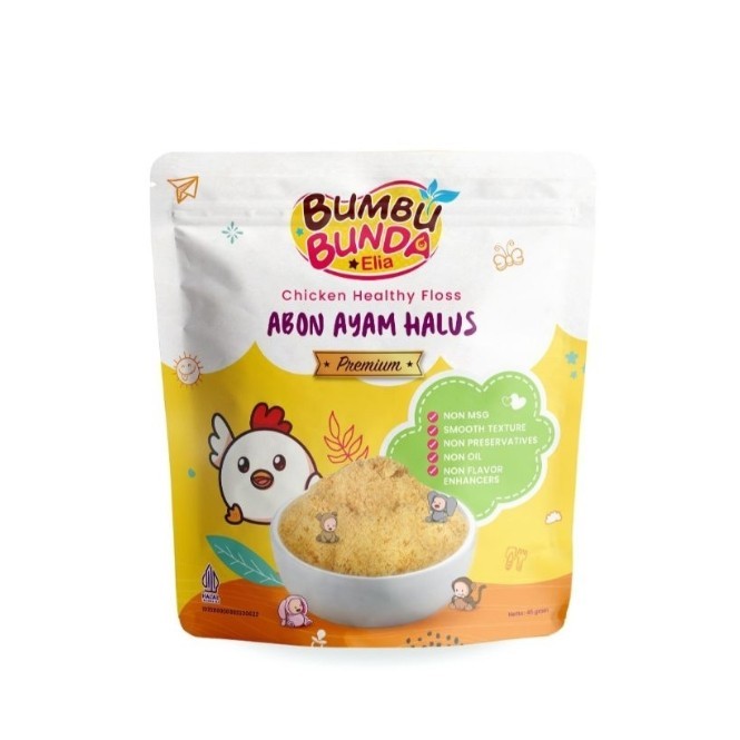 

Bumbu Bunda By Elia Abon Sehat Non MSG & Pengawet - MPASI Anak - Ayam