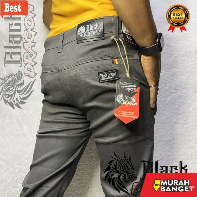 celana chino panjang pria BLACK DRAGON CELANA PANJANG CHINO STRETT SLIMFIT