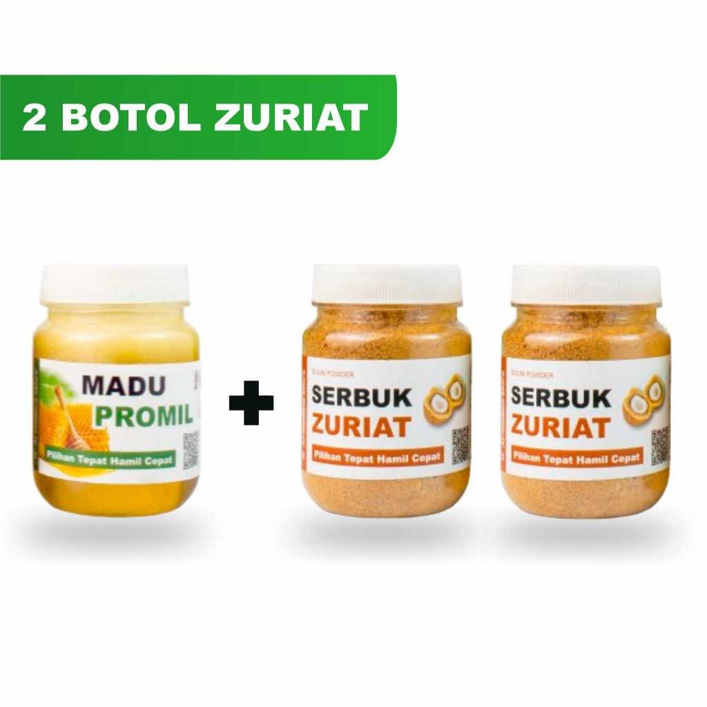 

Serbuk zuriat 125 gr + Madu Promil 250 gr