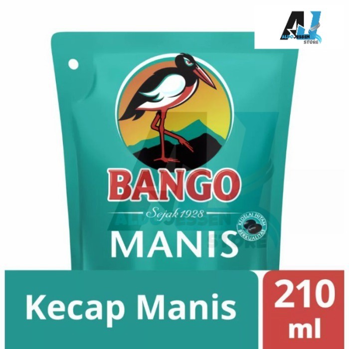 

AJS Bango Kecap Manis 210 Ml - Soy Sauce, Kecap Manis Refill, Kecap Manis