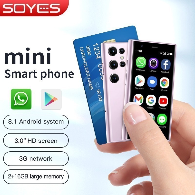 IK8 TAOB hp mini android Soyes Mini Phone ram 2/16G jaringan 3G
