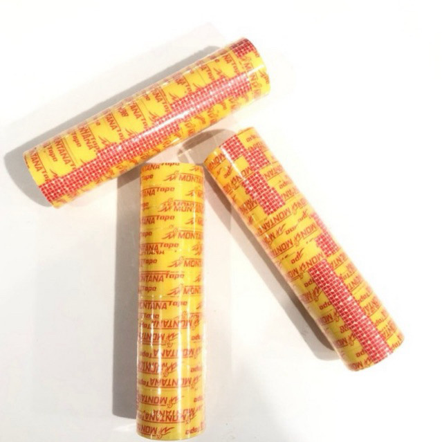 

Isolasi Montana Kecil Bening (12pcs)