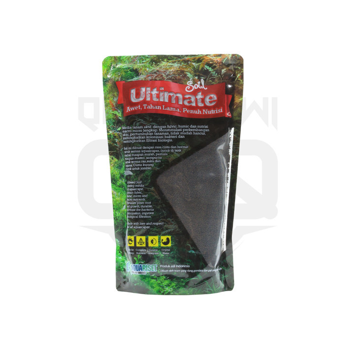 Ultimate Soil 1kg AquaRiset Substrate Media Tanam Aquascape